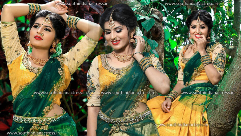 Sharanya Shetty in lehenga photos