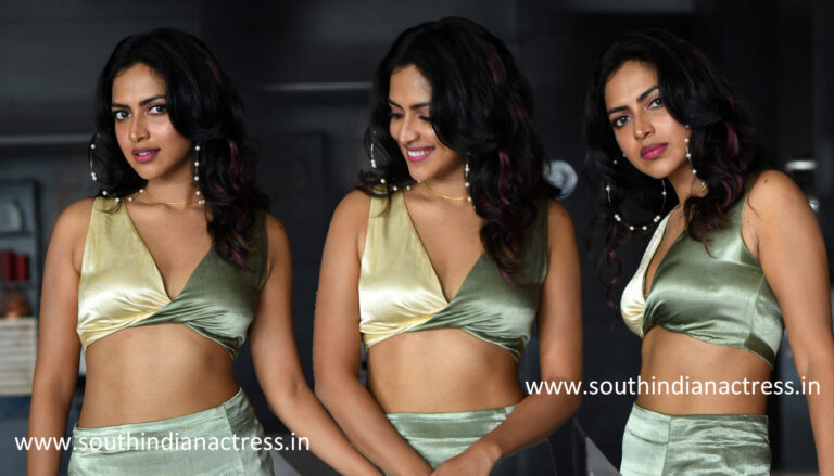 Amala Paul stills at Kudi Yedamaithe Movie Promotions