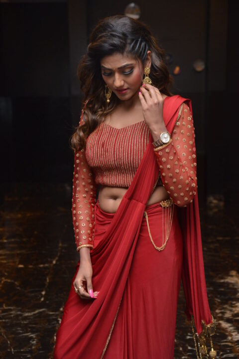 Dollysha hot navel stills at The Killer movie Pre-Release Event