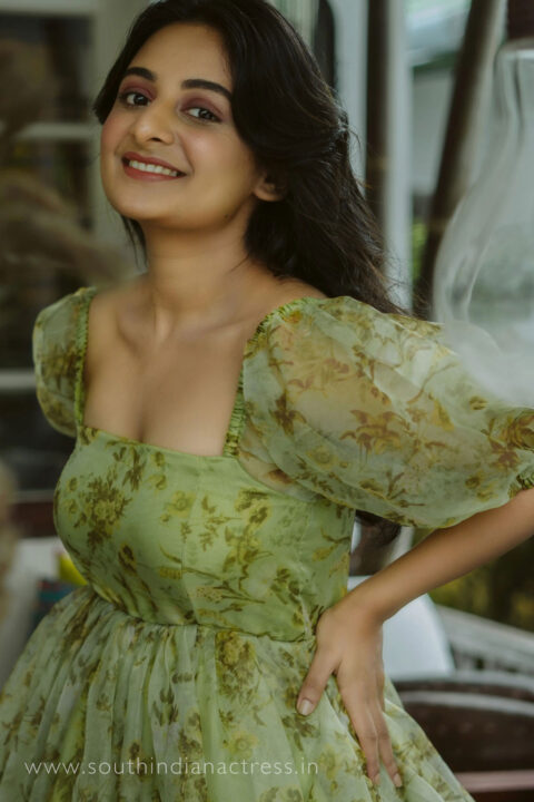 Malayalam actress Esther Anil glamorous stills