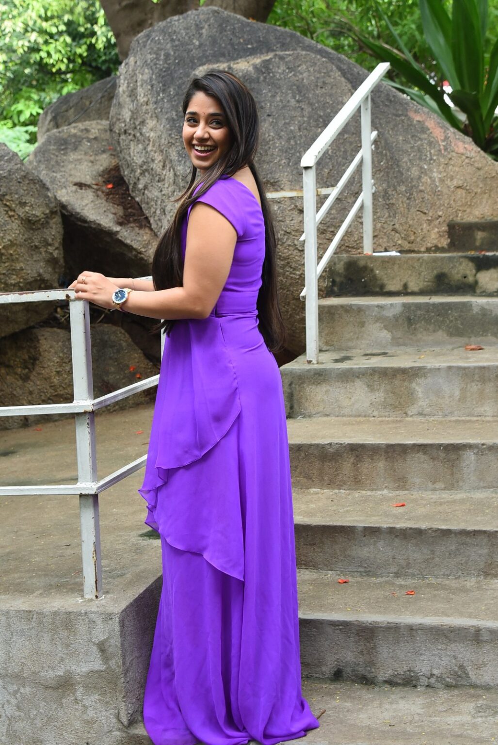 Chandni Bhagwanani stills at Andamaina Lokam Movie Opening