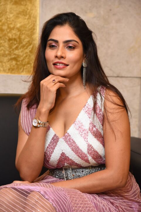 Indu Kusuma at Merise Merise Movie Pre Release Event