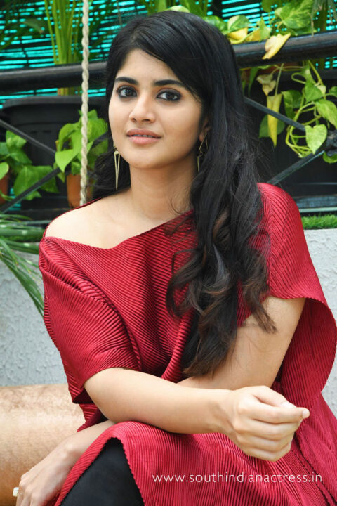 Megha Akash stills at Raja Raja Chora movie interview