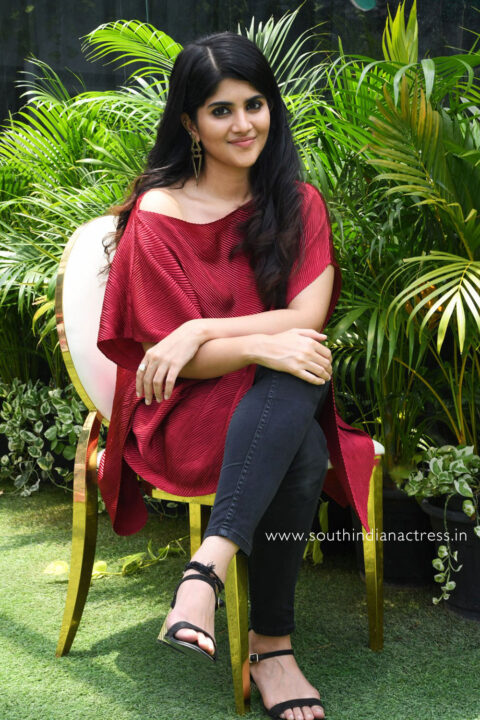 Megha Akash stills at Raja Raja Chora movie interview