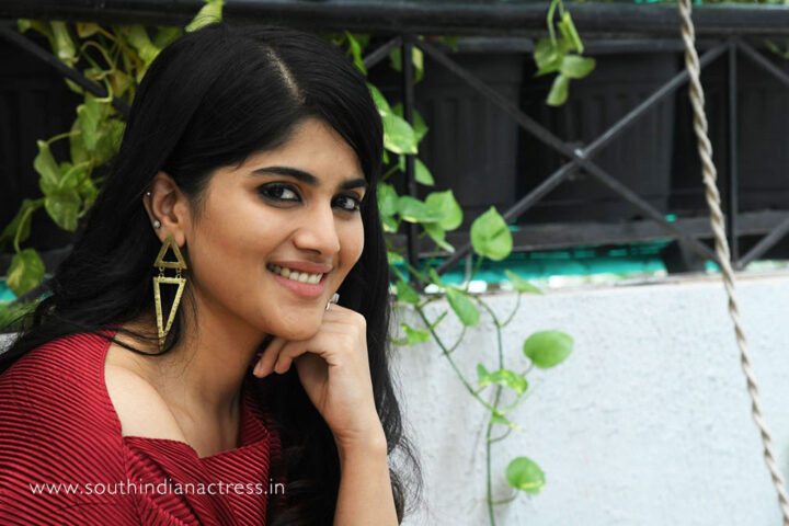 Megha Akash stills at Raja Raja Chora movie interview