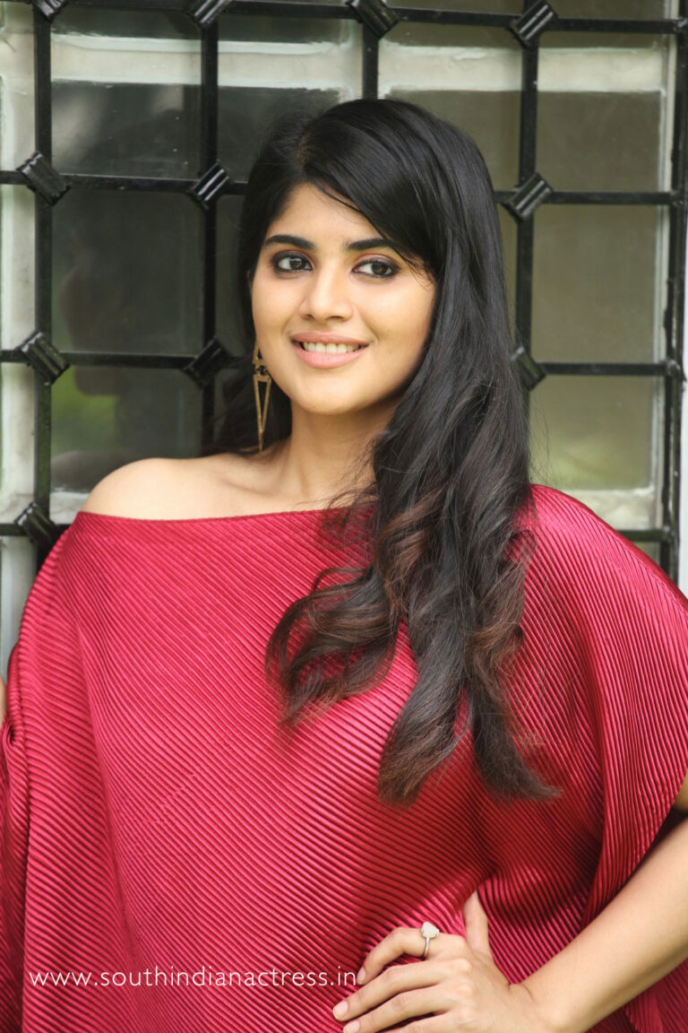 Megha Akash stills at Raja Raja Chora movie interview