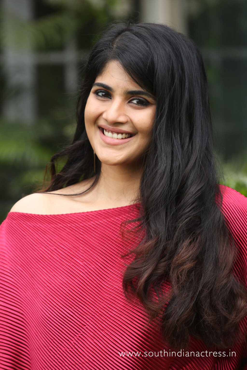 Megha Akash stills at Raja Raja Chora movie interview