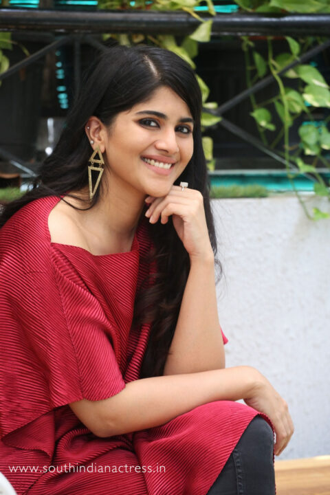 Megha Akash stills at Raja Raja Chora movie interview