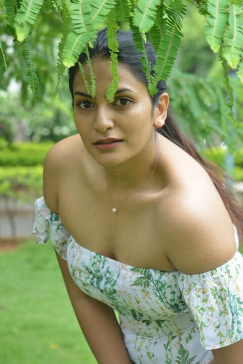 Swetha Varma hot stills at Mad Movie Press Meet