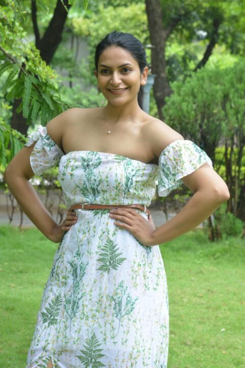 Swetha Varma hot stills at Mad Movie Press Meet