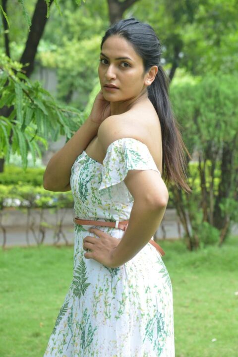 Swetha Varma hot stills at Mad Movie Press Meet