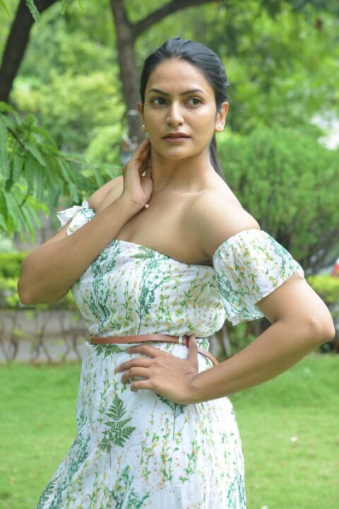 Swetha Varma hot stills at Mad Movie Press Meet