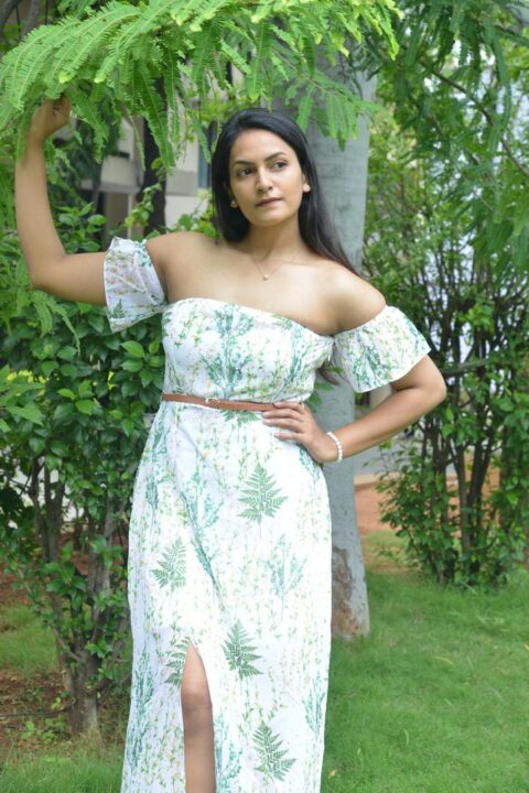 Swetha Varma hot stills at Mad Movie Press Meet