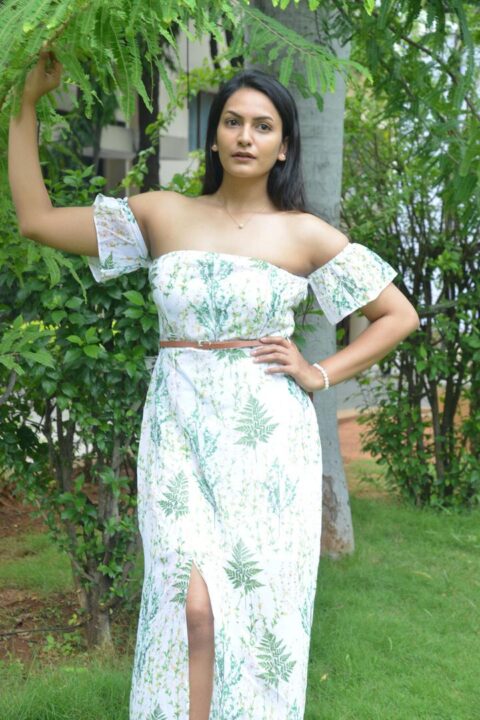 Swetha Varma hot stills at Mad Movie Press Meet