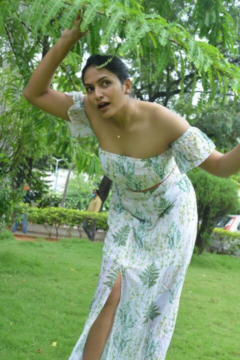 Swetha Varma hot stills at Mad Movie Press Meet