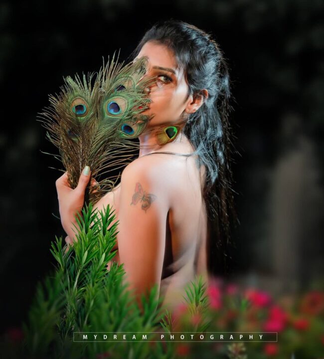 Malayalam model Ayisha Dudle topless photos