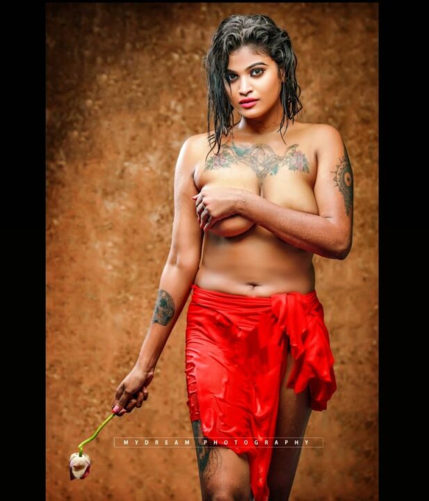 Dhanya Nath half naked photos