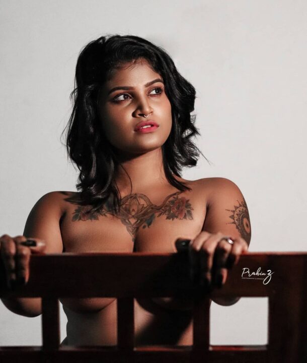 Dhanya Nath semi nude photos