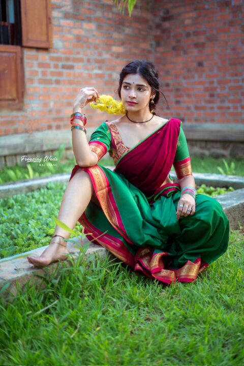 Dharsha Gupta in half saree photos