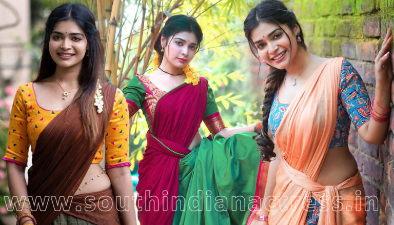 Dharsha Gupta in half saree photos