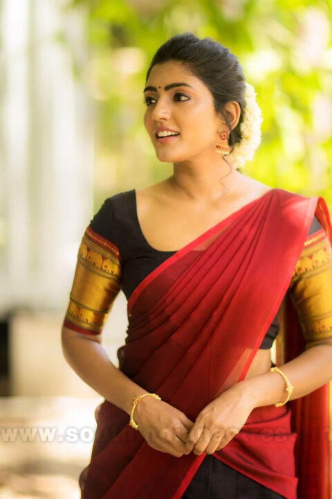 Eesha Rebba in half saree photos