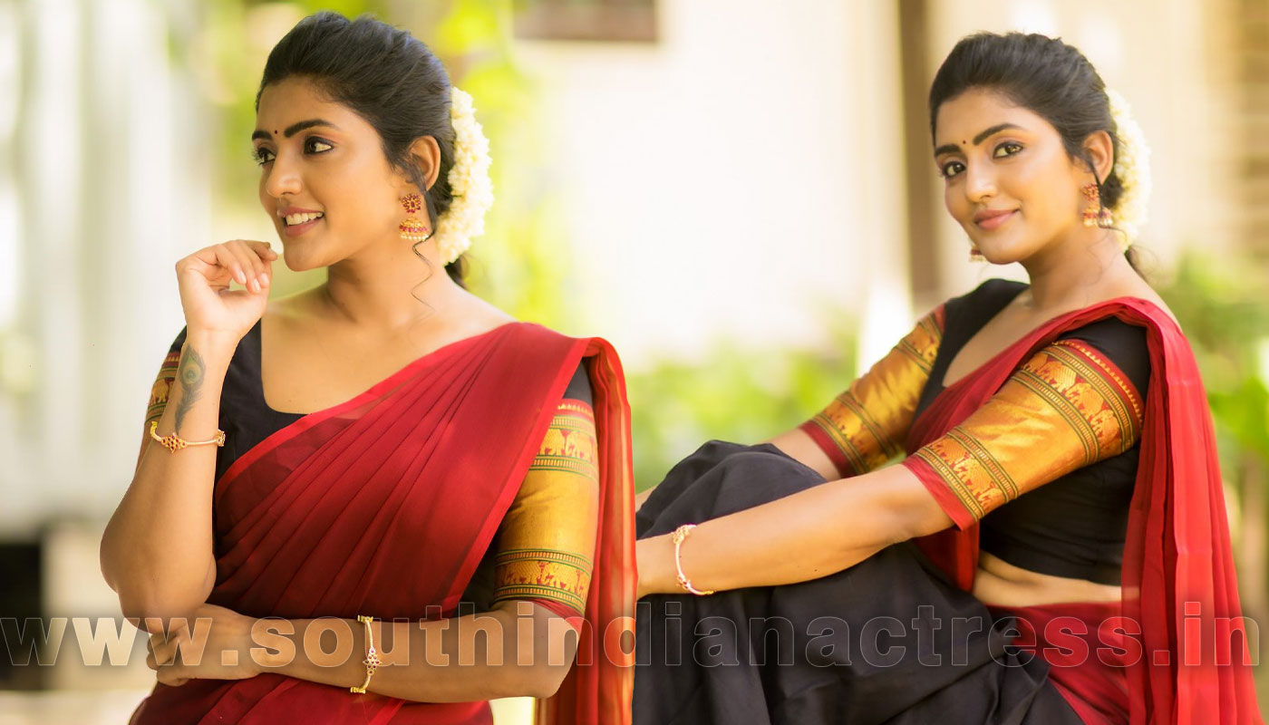 Eesha Rebba in half saree photos