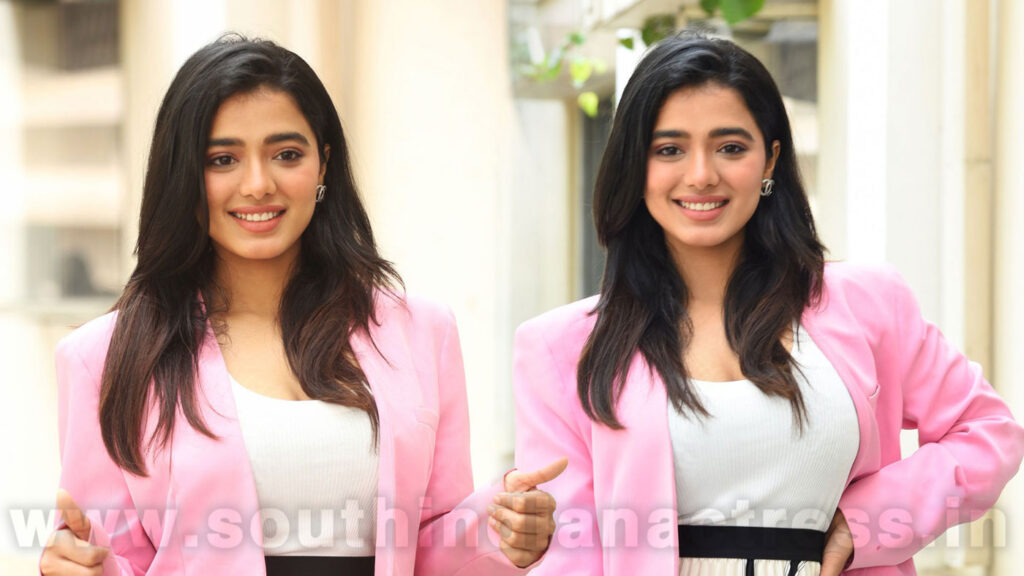 Ketika Sharma stills at Romantic movie press meet