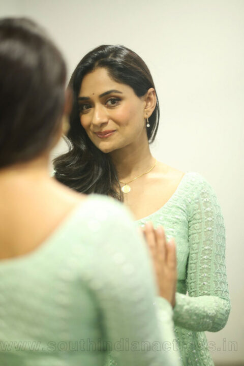 Sandhya Raju stills at Natyam movie interview