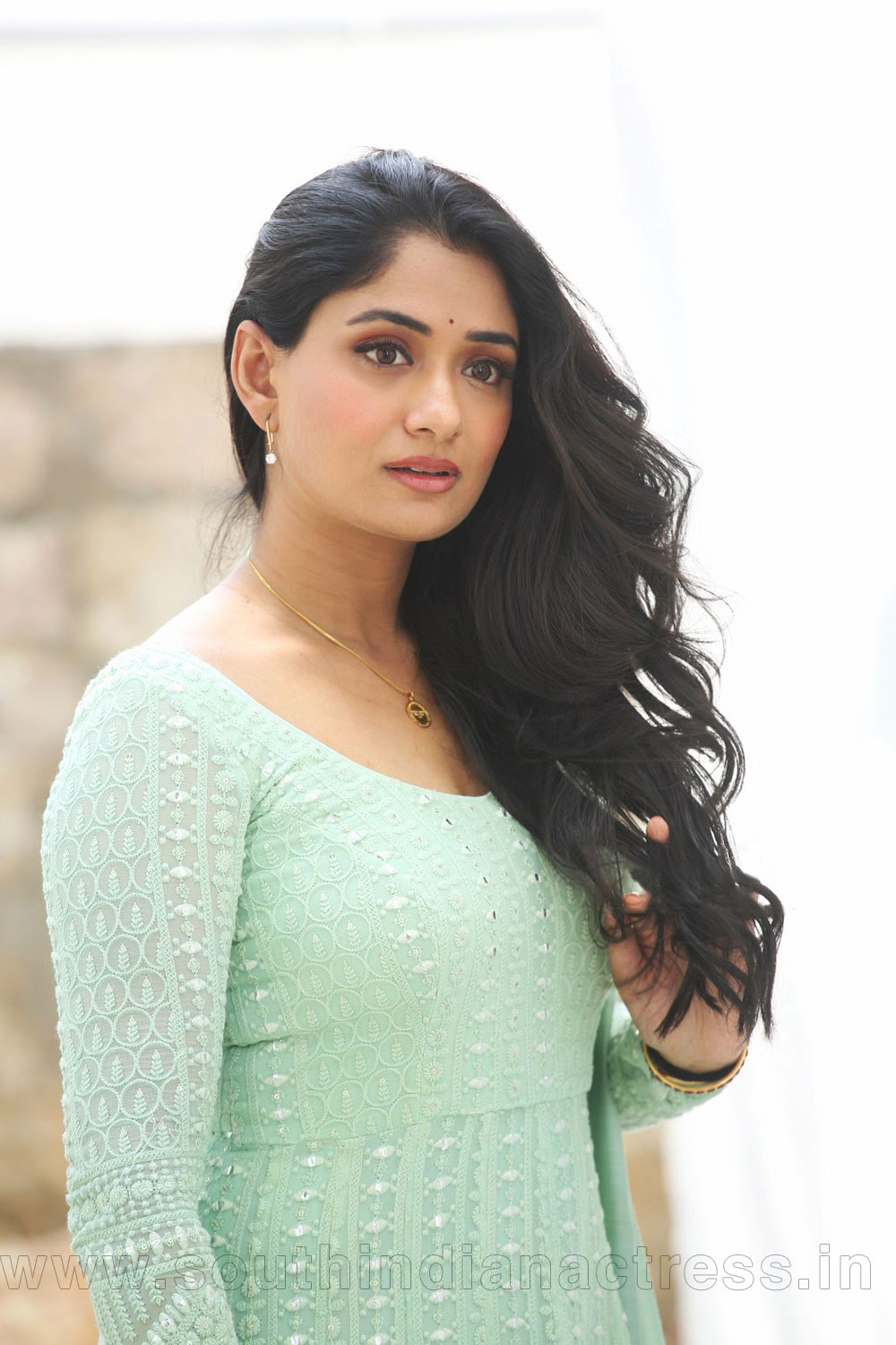 Sandhya Raju stills at Natyam movie interview - South Indian Actress
