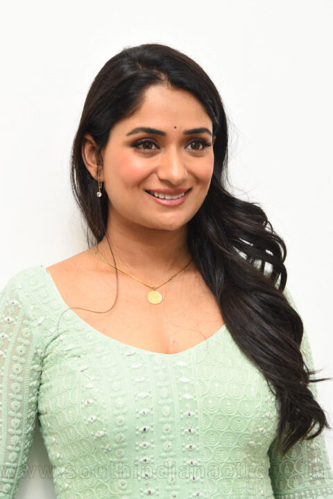 Sandhya Raju stills at Natyam movie interview