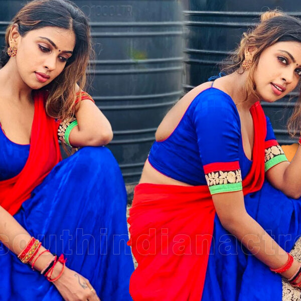 Sri Nikha Hot Stills In Green Salwar South Indian Actress