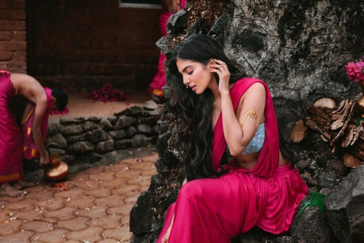 Malavika Mohanan hot in apsara dress