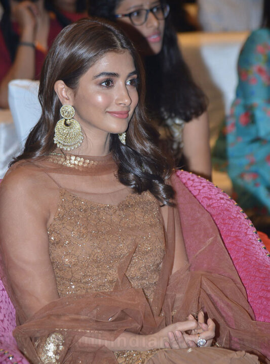 Pooja Hegde at Varudu Kaavalenu Sangeeth Event