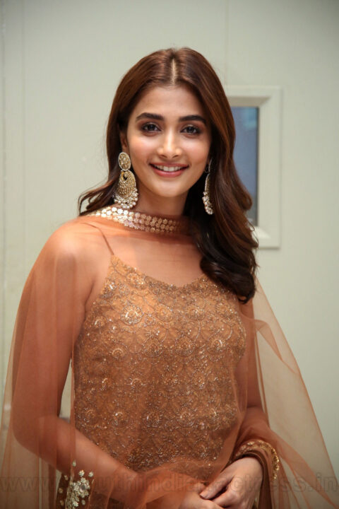 Pooja Hegde at Varudu Kaavalenu Sangeeth Event