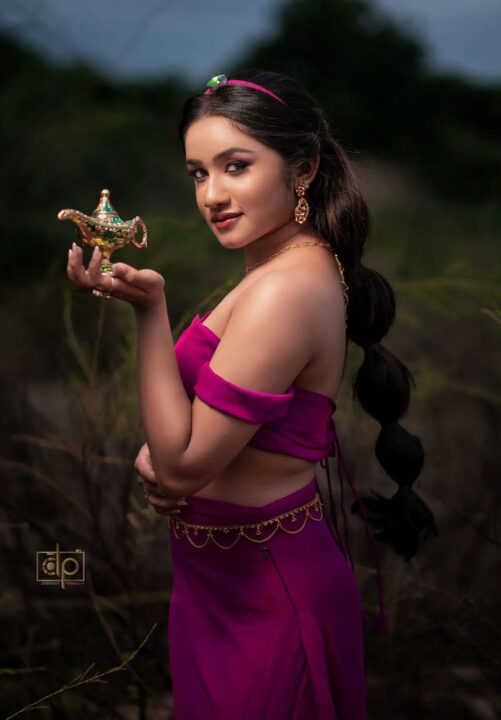 Raveena Daha as Princess Jasmine photoshoot stills