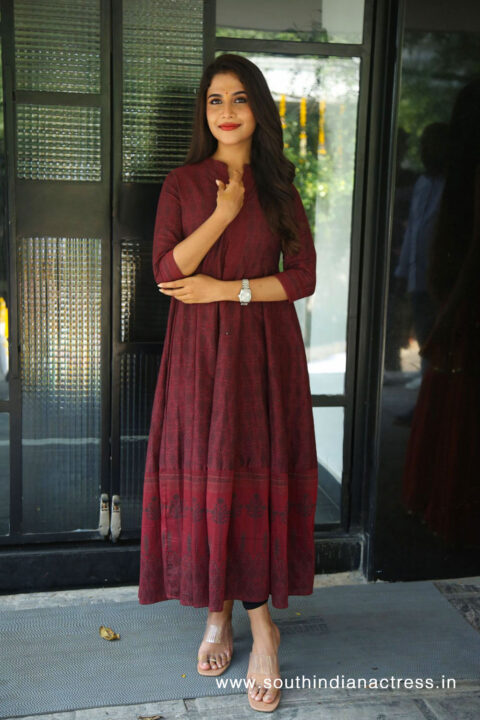 Sampada Gowda at Mass Maharaju Movie Opening