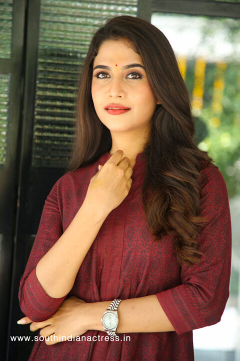 Sampada Gowda at Mass Maharaju Movie Opening