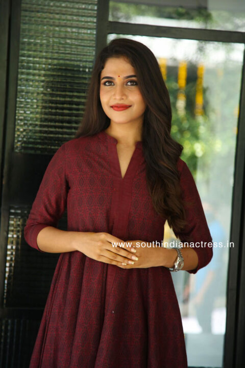 Sampada Gowda at Mass Maharaju Movie Opening