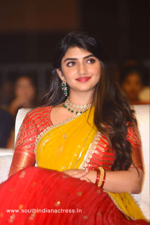 Sreeleela at Pelli SandaD Movie Pre Release Event