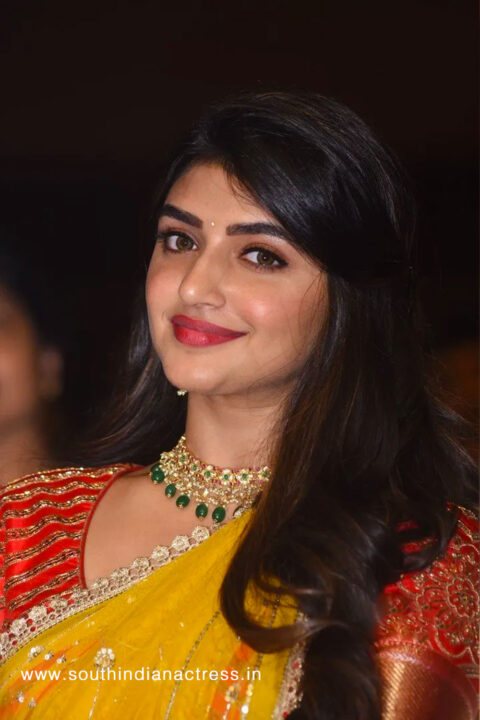 Sreeleela at Pelli SandaD Movie Pre Release Event