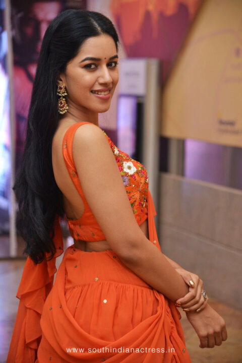 Mirnalini Ravi stills at Enemy Movie Pre Release Event