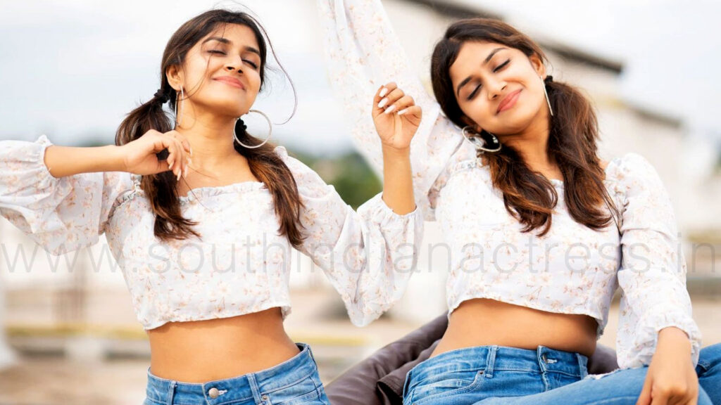 Sanjana Anand photoshoot stills by Kiran Shivaraj
