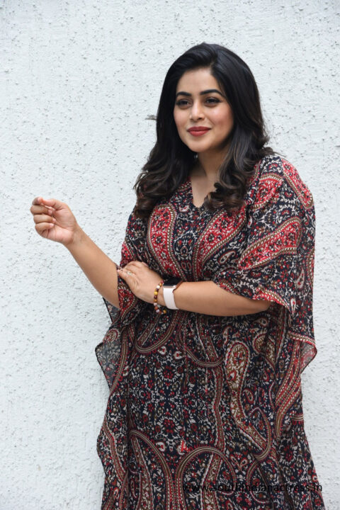 Shamna Kasim stills at Akhanda movie interview