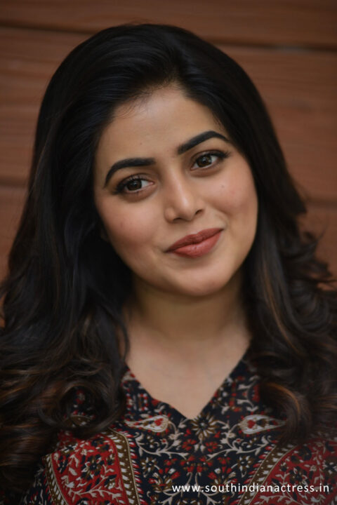 Shamna Kasim stills at Akhanda movie interview