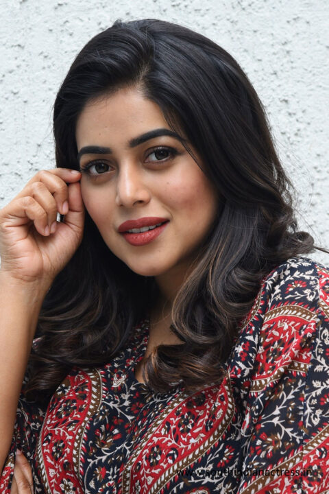 Shamna Kasim stills at Akhanda movie interview