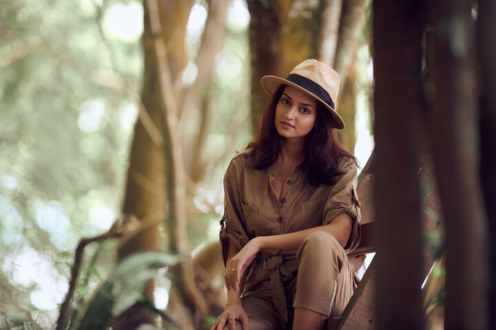 Shanvi Srivastava in safari look photoshoot