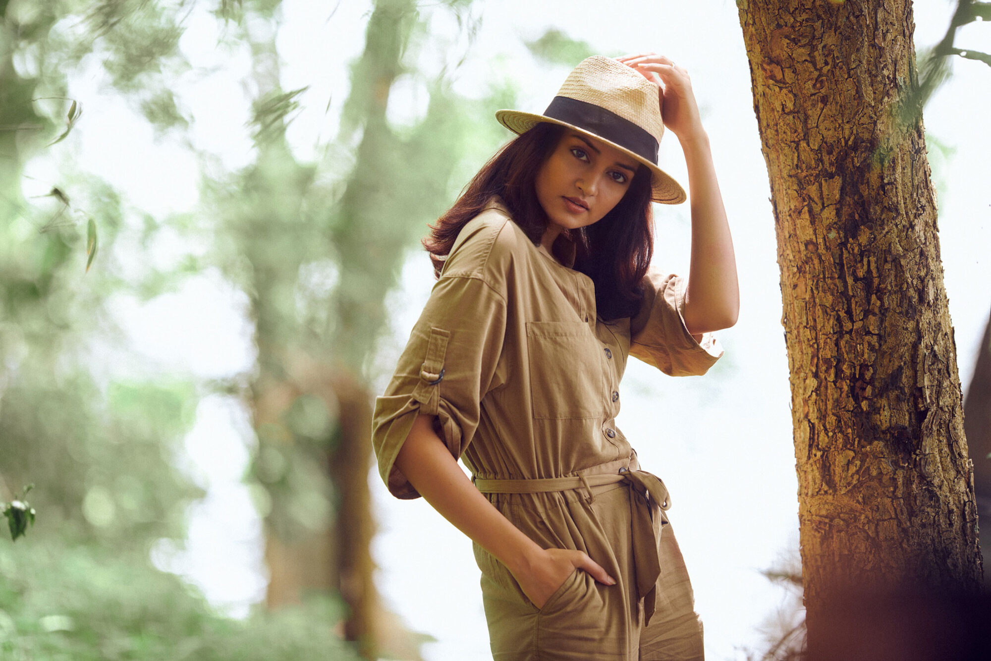 Shanvi Srivastava in safari look photoshoot