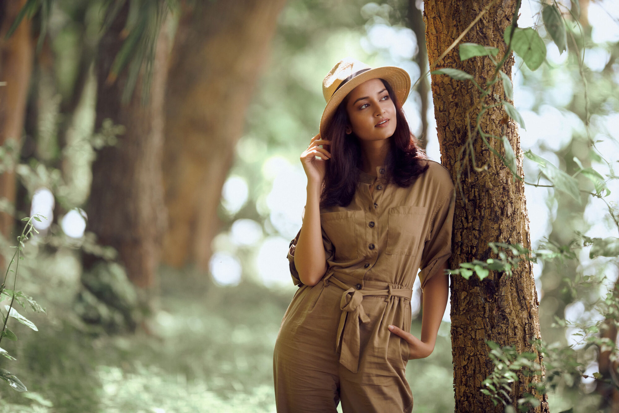 Shanvi Srivastava in safari look photoshoot