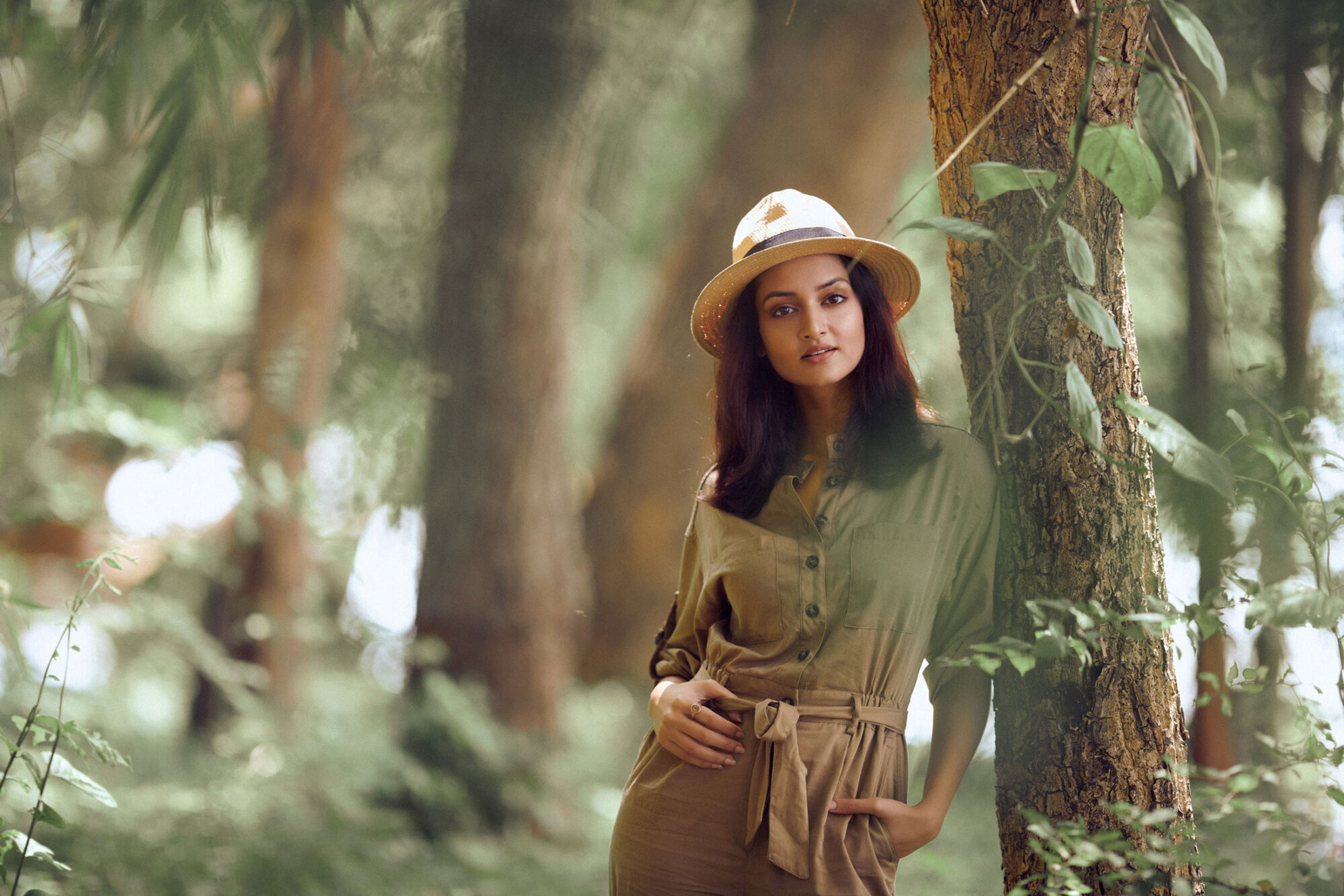 Shanvi Srivastava in safari look photoshoot