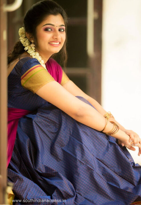 VJ Archana in half saree photoshoot stills